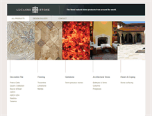 Tablet Screenshot of lucasso.com